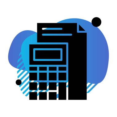 özet vektör illüstrasyon simgesi