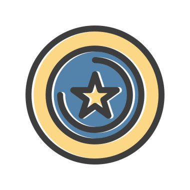  vektör yıldız resimleme