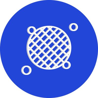  Gıda simgesinin vektör illüstrasyonu