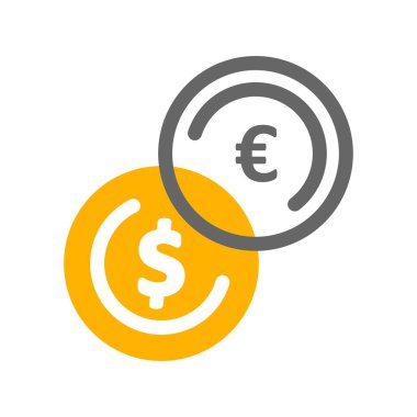 vektör sikkeleri Simge illüstrasyonu