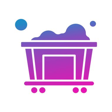 özet vektör illüstrasyon simgesi