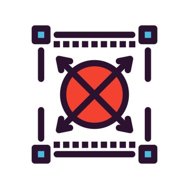 vektör tam ekran simgesi