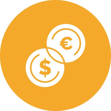 vektör sikkeleri Simge illüstrasyonu