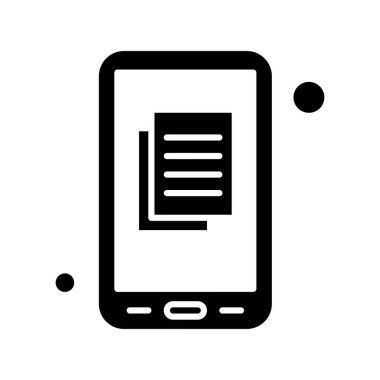 Vektör belgesi Simge illüstrasyonu