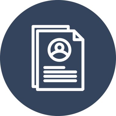 özet vektör illüstrasyon simgesi