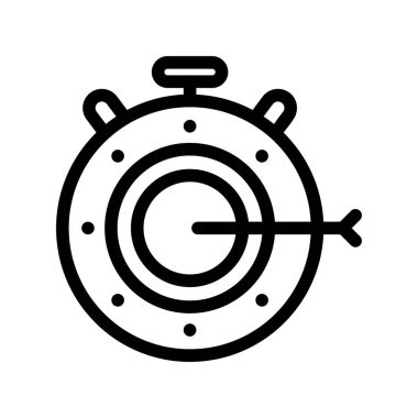 vektör kronometre simgesi illüstrasyonu