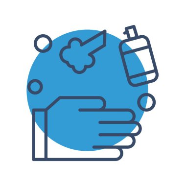 özet vektör illüstrasyon simgesi