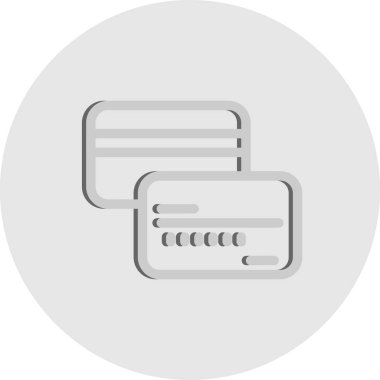 vektör ATM kart Ico