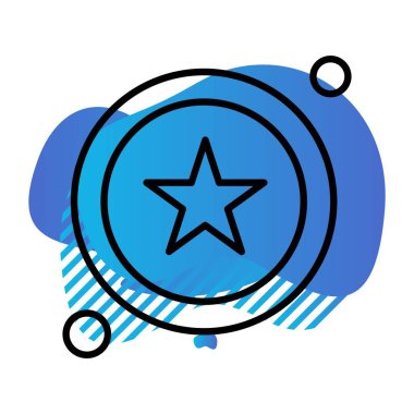  vektör yıldız resimleme