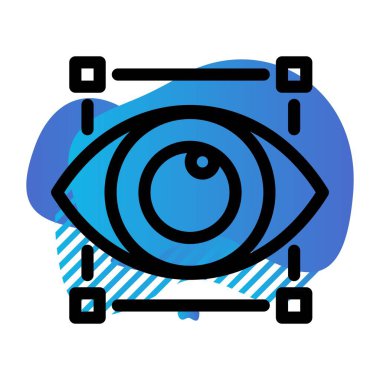 vektör gözü resmetmesi