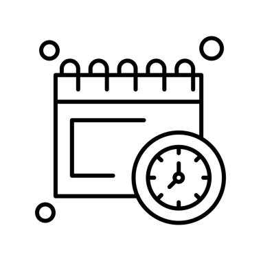 özet ikon vektör çizimi