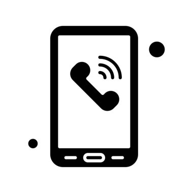  Vektör telefon simgesi illüstrasyonu