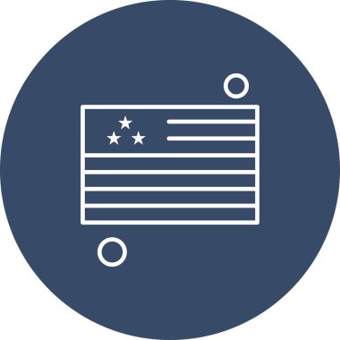 özet vektör illüstrasyon simgesi