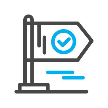 özet vektör illüstrasyon simgesi