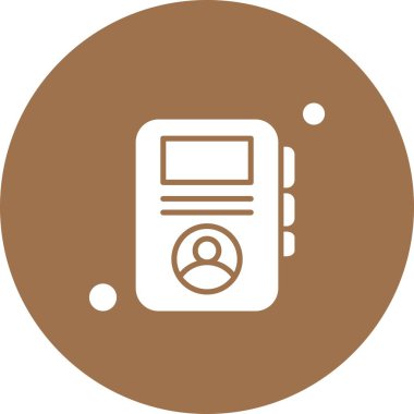 özet vektör illüstrasyon simgesi