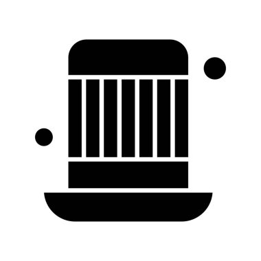 özet vektör illüstrasyon simgesi