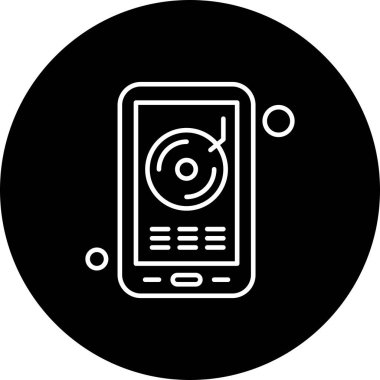 özet vektör illüstrasyon simgesi