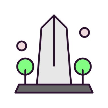 özet vektör illüstrasyon simgesi