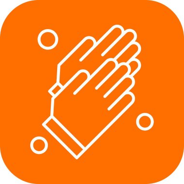 özet vektör illüstrasyon simgesi