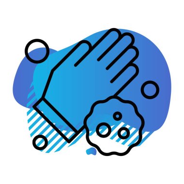 özet vektör illüstrasyon simgesi