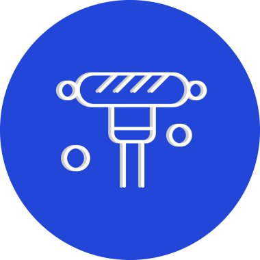 özet vektör illüstrasyon simgesi