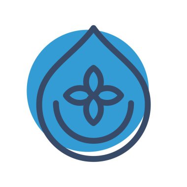 Vektör Bırakma simgesi illüstrasyonu