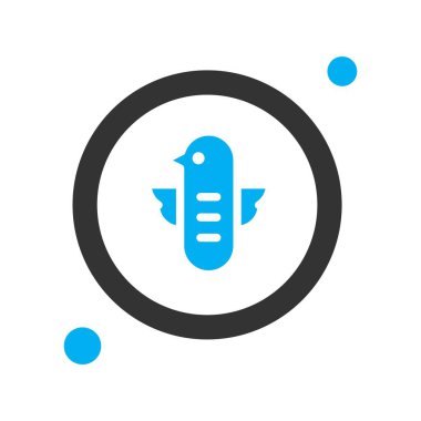 özet vektör illüstrasyon simgesi