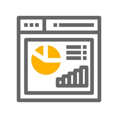  Vektör şeması Simge illüstrasyonu