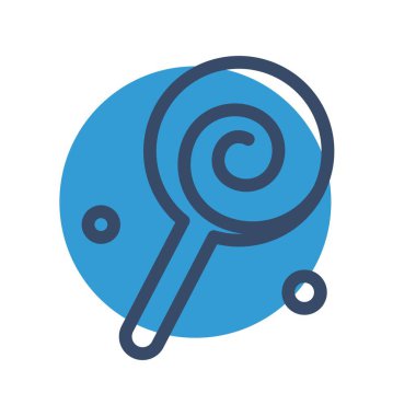 Şekerleme ikonu illüstrasyonu