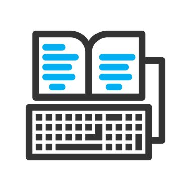 kitap simgesi vektör illüstrasyonu