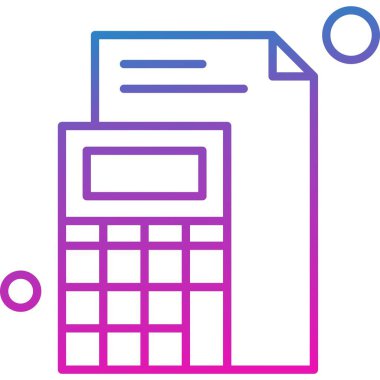 özet vektör illüstrasyon simgesi