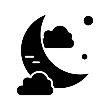 vektör gece yarısı resimleme