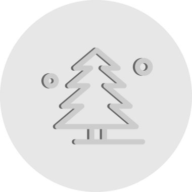 Vektör Ağacı Simgesi illüstrasyonu