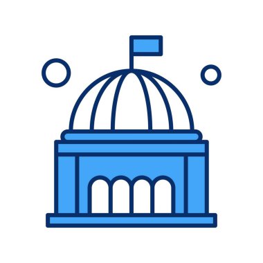 özet vektör illüstrasyon simgesi