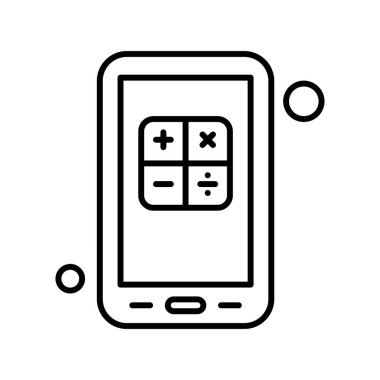 özet vektör illüstrasyon simgesi