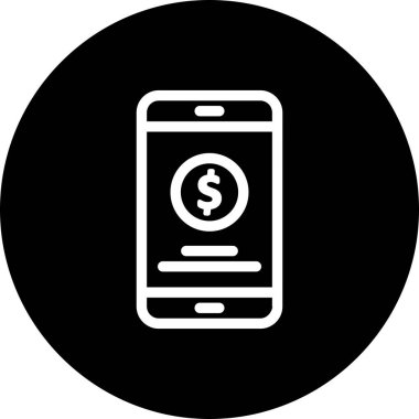 Vektör Mobil simge illüstrasyonu