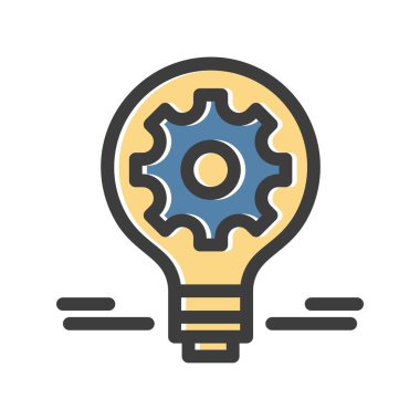 Vektör Ampul Simgesi illüstrasyonu