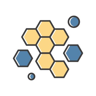 özet vektör illüstrasyon simgesi