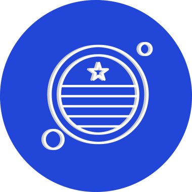 özet vektör illüstrasyon simgesi