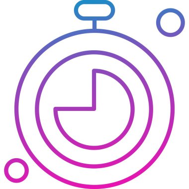 vektör kronometre simgesi illüstrasyonu