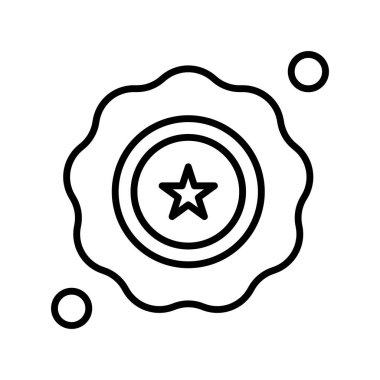 özet vektör illüstrasyon simgesi