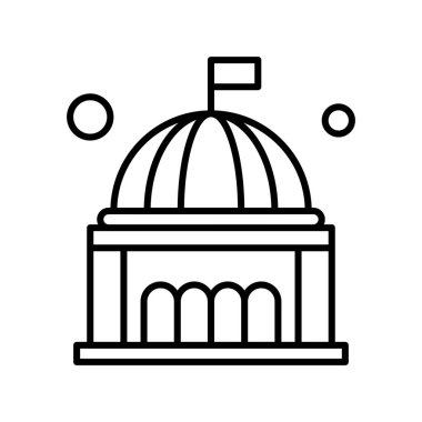 özet vektör illüstrasyon simgesi