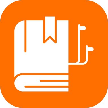 kitap simgesi vektör illüstrasyonu