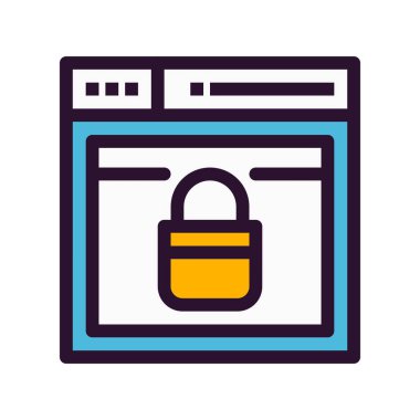 vektör web sayfası resimleme