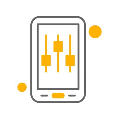 özet vektör illüstrasyon simgesi