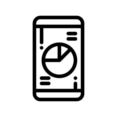 Vektör Mobil simge illüstrasyonu