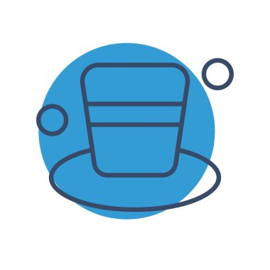 özet vektör illüstrasyon simgesi