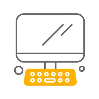 özet vektör illüstrasyon simgesi