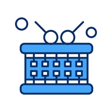 özet vektör illüstrasyon simgesi