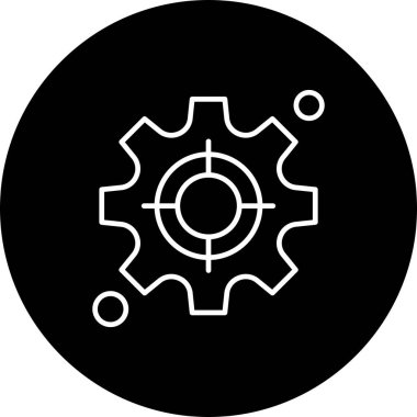 Vektör ayarı Simge illüstrasyonu